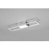 Reality Rigido Plafondlamp LED Nikkel mat, 1-licht, Afstandsbediening