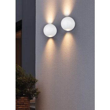 Trio verlichting AVISIO Wandlamp LED Wit, 2-lichts