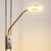 Donna Uplighter LED Nikkel mat, 1-licht