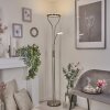 Donna Staande lamp LED Nikkel mat, 2-lichts