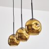 Ripoll Hanglamp, Kogellampje, Hanglamp Goud, 3-lichts