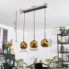 Ripoll Hanglamp, Kogellampje, Hanglamp Goud, 3-lichts