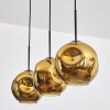 Ripoll Hanglamp, Kogellampje, Hanglamp Goud, 3-lichts