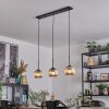 Ripoll Hanglamp, Kogellampje, Hanglamp Amber, 3-lichts