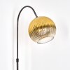 Koyoto Staande lamp Chroom, Zwart, 1-licht