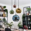 Ripoll Hanglamp, Kogellampje, Cluster hanglamp Blauw, Goud, Groen, Koperkleurig, 4-lichts