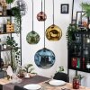 Ripoll Hanglamp, Kogellampje, Cluster hanglamp Blauw, Goud, Groen, Koperkleurig, 4-lichts