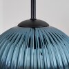 Koyoto Hanglamp, Kogellampje, Cluster hanglamp 35 cm Blauw, Goud, Groen, Koperkleurig, 4-lichts