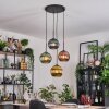 Koyoto Hanglamp, Kogellampje, Cluster hanglamp 35 cm Blauw, Goud, Groen, Koperkleurig, 4-lichts