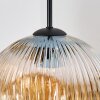 Ripoll Hanglamp, Kogellampje, Cluster hanglamp Amber, Goud, Duidelijk, Rookkleurig, 4-lichts