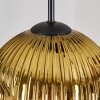 Ripoll Hanglamp, Kogellampje, Cluster hanglamp Amber, Chroom, Goud, Duidelijk, Koperkleurig, Rookkleurig, 4-lichts