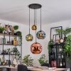 Ripoll Hanglamp, Kogellampje, Cluster hanglamp Blauw, Goud, Groen, Koperkleurig, 4-lichts