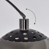 Baloca Staande lamp Chroom, Zwart, 1-licht