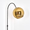 Koyoto Staande lamp Chroom, Zwart, 1-licht