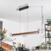 Fugelsta Hanglamp, Hanglamp LED Zwart, 1-licht