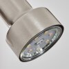 Edain Wandlamp, Muurspot LED Chroom, Nikkel mat, 1-licht