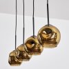 Ripoll Hanglamp, Kogellampje, Hanglamp Goud, 4-lichts