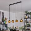 Ripoll Hanglamp, Kogellampje, Hanglamp Goud, 4-lichts