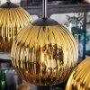 Ripoll Hanglamp, Kogellampje, Hanglamp Goud, 4-lichts