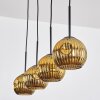 Ripoll Hanglamp, Kogellampje, Hanglamp Goud, 4-lichts