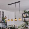 Ripoll Hanglamp, Kogellampje, Hanglamp Amber, 4-lichts