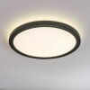 Qadir Plafondlamp voor buiten, Plafondlamp LED Wit, 1-licht