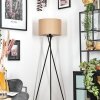 Soungou Staande lamp Zwart, 1-licht