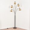 Chellas Staande lamp Zwart, 5-lichts