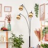 Chellas Staande lamp Zwart, 3-lichts