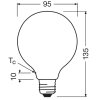 OSRAM LED E27 4 Watt 3000 Kelvin 840 Lumen