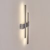 Glara Wandlamp voor buiten, Wandlamp LED Zilver, 2-lichts