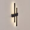 Glara Wandlamp voor buiten, Wandlamp LED Zwart, 2-lichts