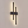 Glara Wandlamp voor buiten, Wandlamp LED Zwart, 2-lichts