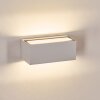 Lanor Wandlamp voor buiten, Licht omhoog & omlaag, Wandlamp LED Wit, 1-licht