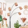 Soungou Staande lamp Zwart, Wit, 5-lichts