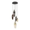 Cocoon Hanglamp Zwart, 5-lichts