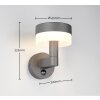 Trio verlichting MACKENZIE Wandlamp LED Antraciet, 1-licht, Bewegingsmelder