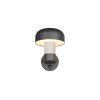 Trio verlichting FRASER Wandlamp stenen uiterlijk, 1-licht, Bewegingsmelder