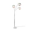 Trio verlichting Paxton Staande lamp Chroom, 3-lichts