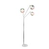 Trio verlichting Paxton Staande lamp Chroom, 3-lichts