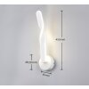 Reality Ginko Wandlamp LED Wit, 1-licht