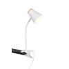 Reality Pongo Klemlamp LED Wit, 1-licht