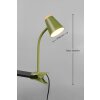 Reality Pongo Klemlamp LED Groen, 1-licht