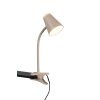 Reality Pongo Klemlamp LED Beige, 1-licht