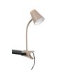 Reality Pongo Klemlamp LED Beige, 1-licht