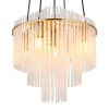 Globo Gorley Hanglamp Goud, 5-lichts