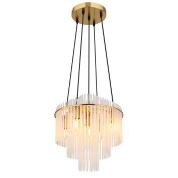 Globo Gorley Hanglamp Goud, 5-lichts