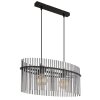 Globo Gorley Hanglamp Zwart, 2-lichts