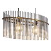 Globo Gorley Hanglamp Zwart, 2-lichts