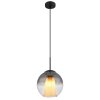 Globo Barry Hanglamp Zwart, 1-licht